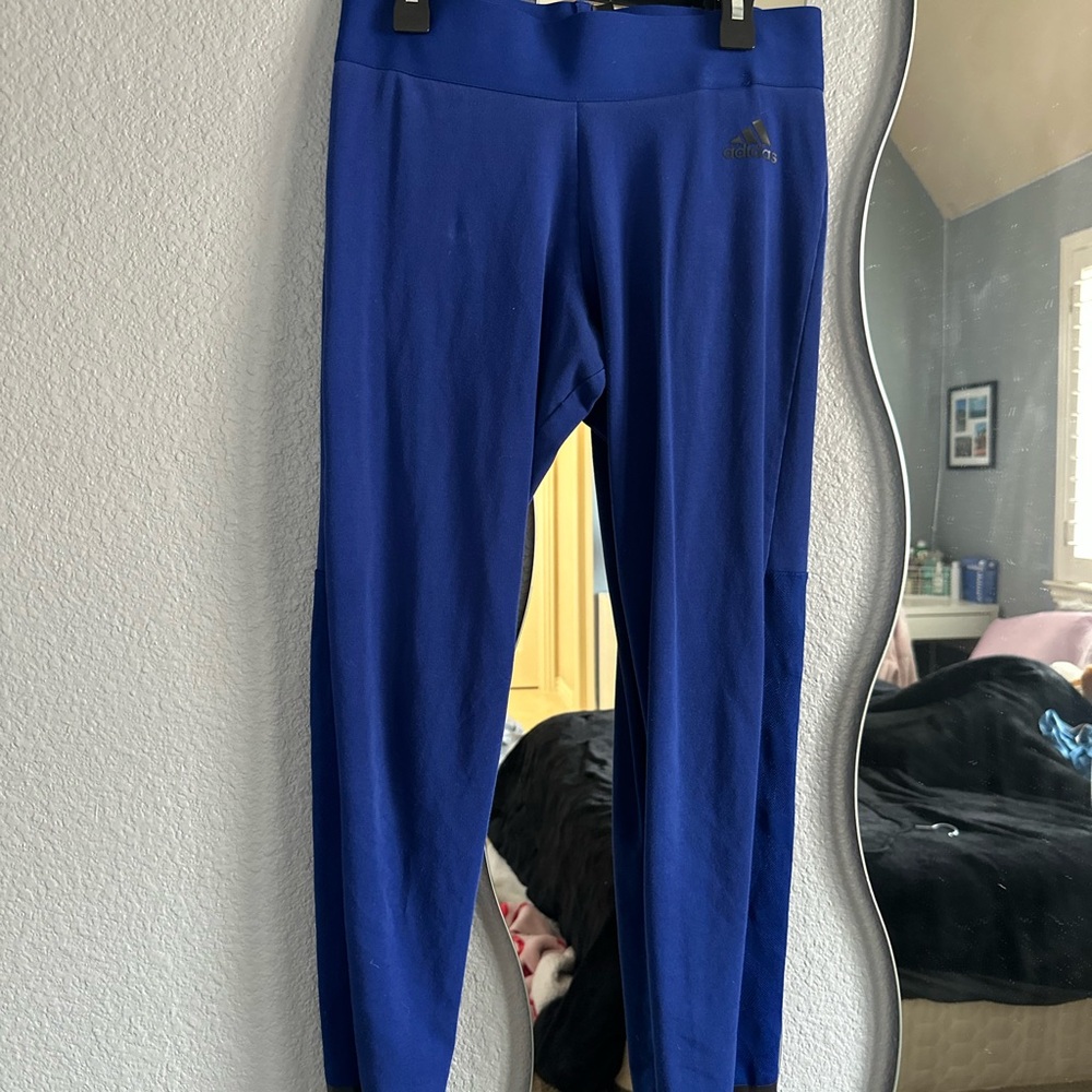 Adidas Kids Royal Blue Leggings
